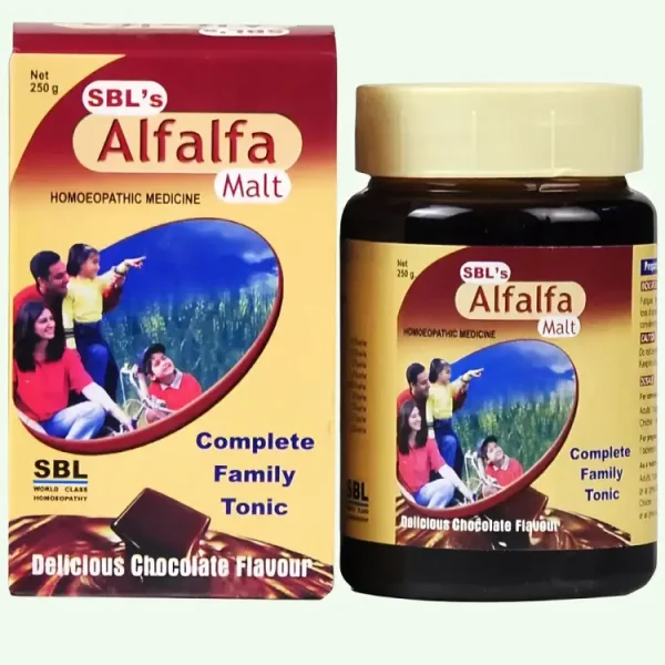 SBL Alfalfa Malt Uses in Hindi